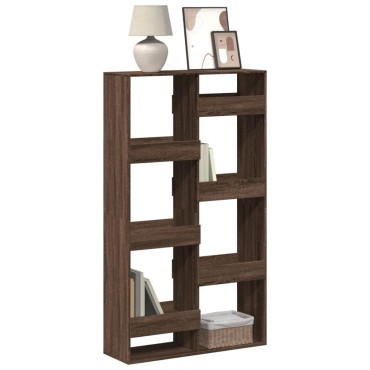 vidaXL Βιβλιοθήκη Καφέ Δρυς 100x33x175cm από Επεξεργασμένο Ξύλο 1 τεμ.