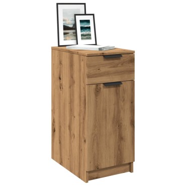 vidaXL Ντουλάπι Γραφείου Artisan Δρυς 33x50x75cm Επεξεργασμένο Ξύλο 1 τεμ.