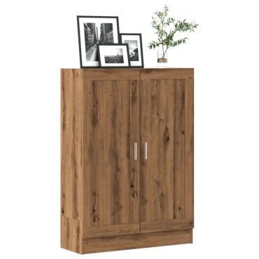 vidaXL Βιβλιοθήκη Artisan Δρυς 82,5x30,5x115cm Επεξεργασμένο Ξύλο 1 τεμ.