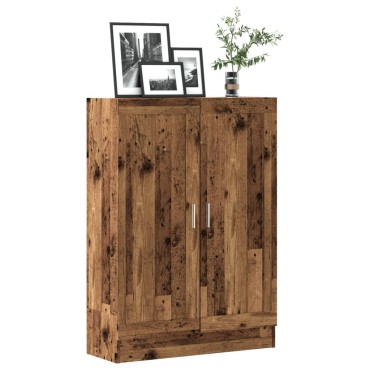 vidaXL Βιβλιοθήκη Παλαιό Ξύλο 82,5x30,5x115cm Επεξ. Ξύλο 1 τεμ.