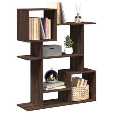 vidaXL Βιβλιοθήκη/Διαχωριστικό Χώρου Δρυς 92x29x112cm Επεξ. Ξύλο 1 τεμ.