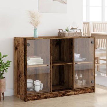 vidaXL Ντουλάπι Παλαιό Ξύλο 102x37x75,5cm από Επεξεργασμένο Ξύλο 1 τεμ.