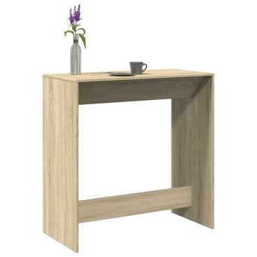 vidaXL Τραπέζι Μπαρ Sonoma Δρυς 102x50x103,5cm Επεξεργ. Ξύλο 1 τεμ.