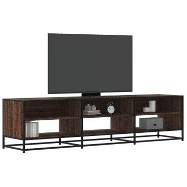 vidaXL Έπιπλο Τηλεόρασης Καφέ Δρυς 180x40x46cm Επεξεργασμένο Ξύλο