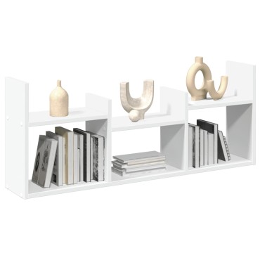 vidaXL Ντουλάπι Τοίχου Λευκό 100x18x40cm από Επεξεργασμένο Ξύλο 1 τεμ.