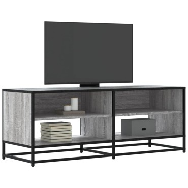 vidaXL Έπιπλο Τηλεόρασης Γκρι Sonoma 120,5x40x46cm Επεξ. Ξύλο