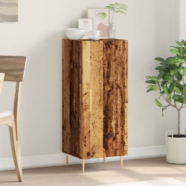 vidaXL Ντουλάπι Όψη Παλαιού Ξύλου 34,5x34x90cm από Επεξεργασμένο Ξύλο 1 τεμ.