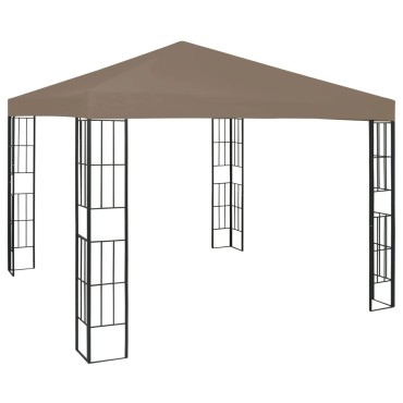 vidaXL Κιόσκι Taupe 3 x 3 μ.