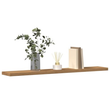 vidaXL Ράφια Τοίχου 4 τεμ. Artisan Δρυς 60x20x1,5cm από Επεξεργ. Ξύλο