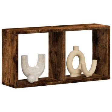 vidaXL Ντουλάπι Τοίχου Καπνιστή Δρυς 60x16x30cm Επεξεργασμένο Ξύλο 1 τεμ.