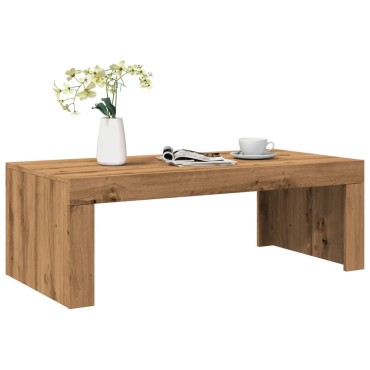 vidaXL Τραπεζάκι Σαλονιού Artisan Δρυς 102x50x35cm Επεξεργασμένο Ξύλο 1 τεμ.