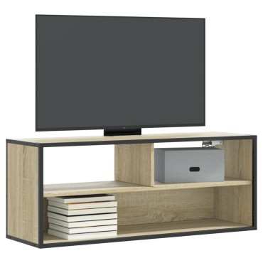 vidaXL Έπιπλο Τηλεόρασης Sonoma Δρυς 100x31x39,5cm Επεξ. Ξύλο
