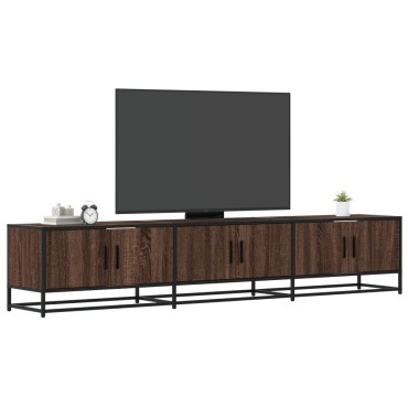 vidaXL Έπιπλο Τηλεόρασης Καφέ Δρυς 210x35x41cm Επεξεργασμένο Ξύλο