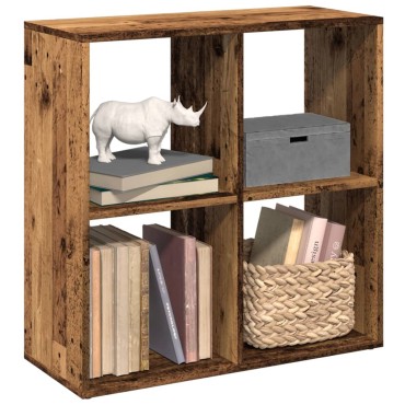 vidaXL Βιβλιοθήκη/Διαχωριστικό Χώρου 69,5x29x69,5cm Επεξ. Ξύλο 1 τεμ.