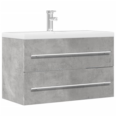 vidaXL Ντουλάπι Νιπτήρα Αρτισιανή Δρυς 80x38,5x48cm Επεξεργασμένο Ξύλο 1 τεμ.