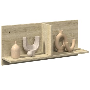 vidaXL Ντουλάπι Τοίχου Sonoma Δρυς 70x16,5x30cm Επεξεργασμένο Ξύλο 1 τεμ.