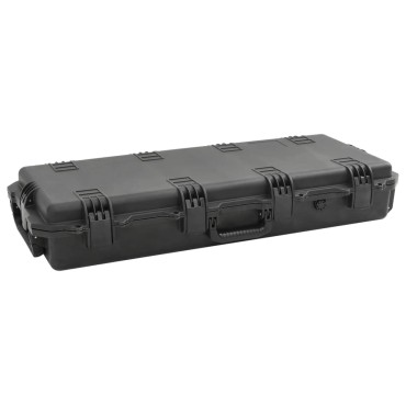vidaXL Θήκη Πτήσης Φορητή Μαύρη 100,5x42x17 εκ. από Πολυπροπυλένιο