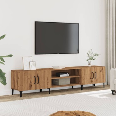 vidaXL Έπιπλο Τηλεόρασης Αρτισιανή Δρυς 180x31,5x40cm Επεξ. Ξύλο