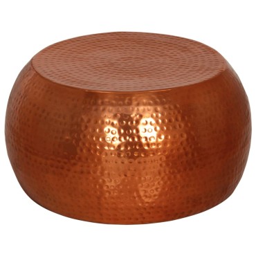 vidaXL Τραπεζάκι Σαλονιού Μπρούντζος 55x28cm από Αλουμίνιο 1 τεμ.