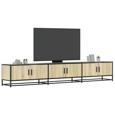 vidaXL Έπιπλο Τηλεόρασης Sonoma Δρυς 240x35x41cm Επεξ. Ξύλο