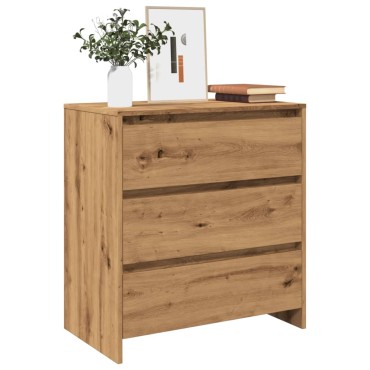 vidaXL Μπουφές Artisan Δρυς 70x41x75cm από Επεξεργασμένο Ξύλο 1 τεμ.
