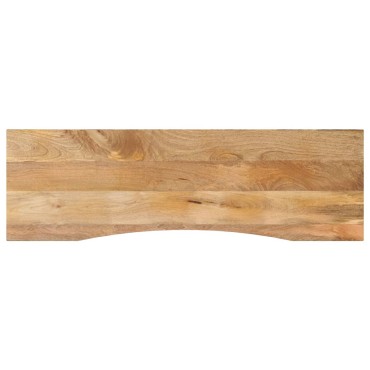 vidaXL Επιφάνεια Γραφείου Καμπύλη 160x50x2,5cm Μασίφ Ακατ. Μάνγκο