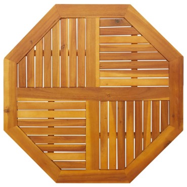 vidaXL Επιφάνεια Τραπεζιού Οκτάγωνη 90x90x2,2cm Μασίφ Ξύλο Ακακίας 1 τεμ.