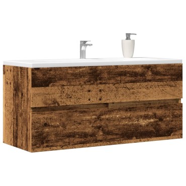 vidaXL Ντουλάπι Νιπτήρα Μαύρο 100x38,5x45cm Επεξεργασμένο Ξύλο 1 τεμ.