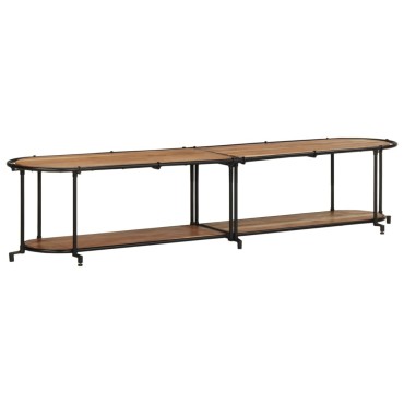 vidaXL Έπιπλο Τηλεόρασης 200x42x40cm από Μασίφ Ξύλο Ακακίας 1 τεμ.