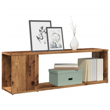 vidaXL Έπιπλο Τηλεόρασης Όψη Παλαιού Ξύλου 100x24x32cm Επεξεργ. Ξύλο