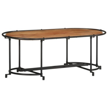vidaXL Τραπεζάκι Σαλονιού 110x55x40cm από Μασίφ Ξύλο Ακακίας 1 τεμ.