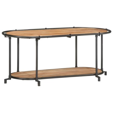 vidaXL Έπιπλο Τηλεόρασης 100x42x40cm από Μασίφ Ξύλο Ακακίας 1 τεμ.