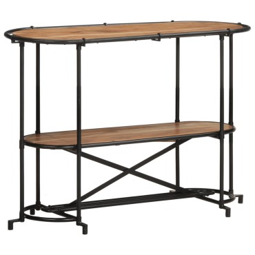 vidaXL Τραπέζι Κονσόλα 110x42x76cm από Μασίφ Ξύλο Ακακίας 1 τεμ.