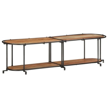 vidaXL Έπιπλο Τηλεόρασης 160x42x40cm από Μασίφ Ξύλο Ακακίας 1 τεμ.