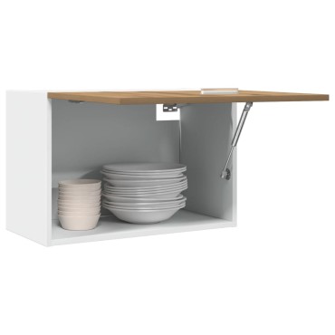 vidaXL Ντουλάπι Κρεμαστό Lyon Καφέ Δρυς 60x31x40cm Επεξεργασμένο Ξύλο 1 τεμ.