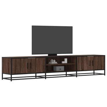 vidaXL Έπιπλο Τηλεόρασης Καφέ Δρυς 210x35x41cm Επεξεργασμένο Ξύλο