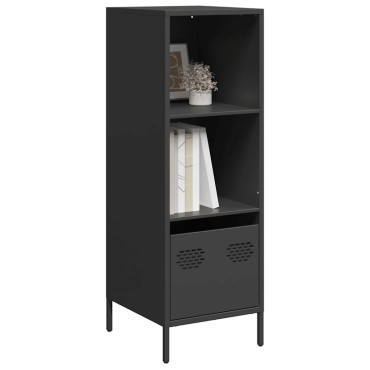 vidaXL Ντουλάπι Μαύρο 35x39x103,5cm από Χάλυβα 1 τεμ.