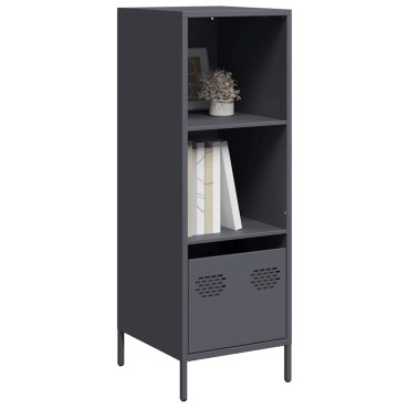 vidaXL Ντουλάπι Ανθρακί 35x39x103,5cm από Χάλυβα 1 τεμ.