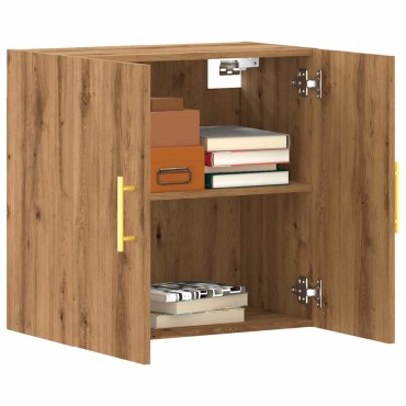 vidaXL Ντουλάπι Τοίχου Αρτισιανή Δρυς 60x31x60cm Επεξεργασμένο Ξύλο 1 τεμ.