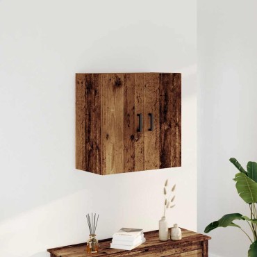 vidaXL Ντουλάπι Τοίχου Όψη Παλαιού Ξύλου 60x31x60cm Επεξεργασμένο Ξύλο 1 τεμ.
