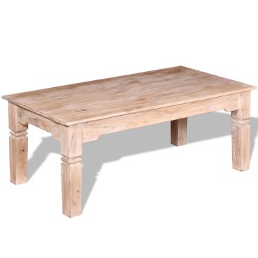 vidaXL Τραπεζάκι Σαλονιού 110x60x45cm από Ξύλο Ακακίας 1 τεμ.