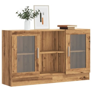 vidaXL Μπουφές Αρτισιανή Δρυς 120x30,5x70cm από Επεξεργασμένο Ξύλο 1 τεμ.