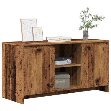 vidaXL Έπιπλο Τηλεόρασης Παλιό Ξύλο 102x37,5x52,5cm Επεξεργ. Ξύλο