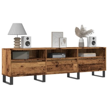 vidaXL Έπιπλο Τηλεόρασης Παλιό Ξύλο 150x30x44,5cm Επεξεργασμένο Ξύλο