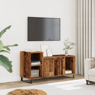 ντουλάπι τηλεόρασης vidaXL Παλιό ξύλο 100x35x55cm Κατασκευασμένο ξύλο