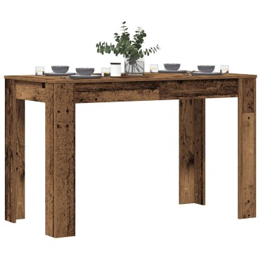 vidaXL Τραπεζαρία Παλιό Ξύλο 120x60x76cm από Μοριοσανίδα 1 τεμ.
