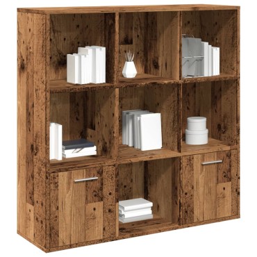 vidaXL Βιβλιοθήκη 98x29x97,5cm από Επεξεργασμένο Ξύλο 1 τεμ.