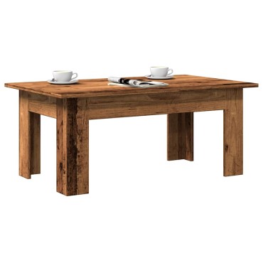 vidaXL Τραπεζάκι Σαλονιού Παλιό Ξύλο 100x60x42cm Επεξεργασμένο Ξύλο 1 τεμ.