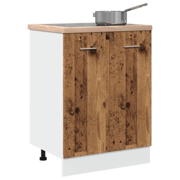 vidaXL Κάτω ντουλάπι Lyon Παλιό ξύλο 60x46x81,5cm Κατασκευασμένο ξύλο