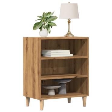 vidaXL Μπουφές Αρτισιανή Δρυς 57x35x75cm από Επεξεργασμένο Ξύλο 1 τεμ.